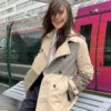 The Checkered Flare Trench Jkt – Image 3