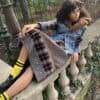 The hybrid teddy denim Jacket - Second hand