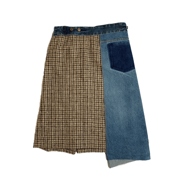 The hybrid denim skirt - 7 jours sur sept Paris