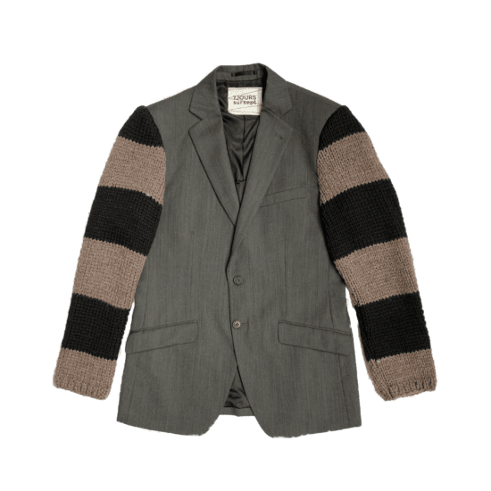 Women's black and grey jacket - Second hand