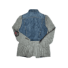 Jacket with hand-embroidered badges - 7 jours sur sept