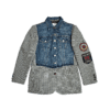 Denim and cotton Jacket for women - 7 jour sur sept