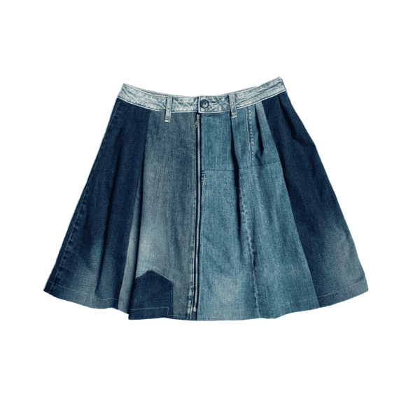 The sliced puffy skirt