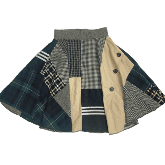 The bucket patch skirt