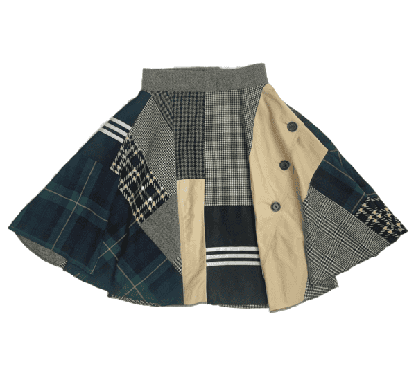 The bucket patch skirt