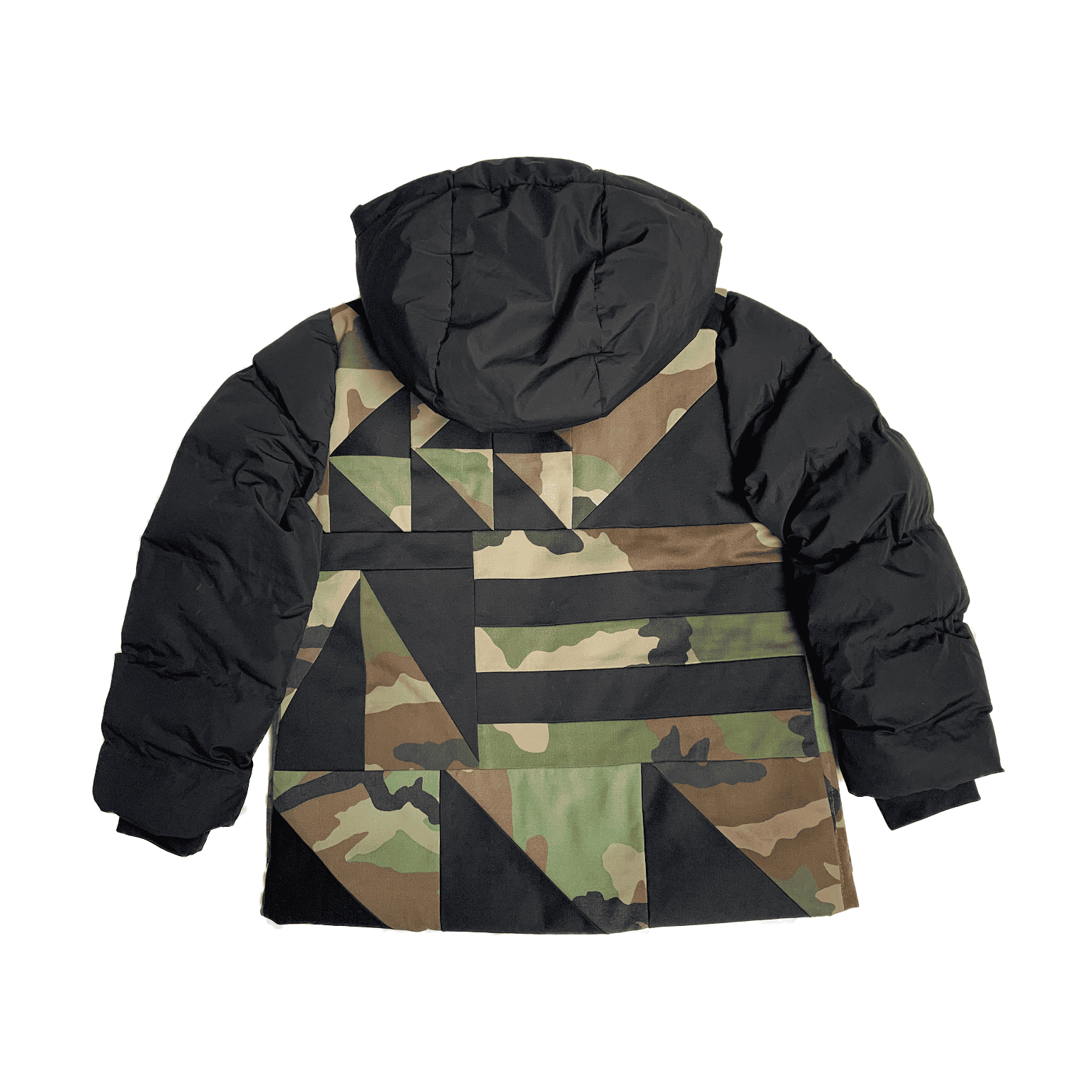 The camo patch hooded doudoune – Image 2