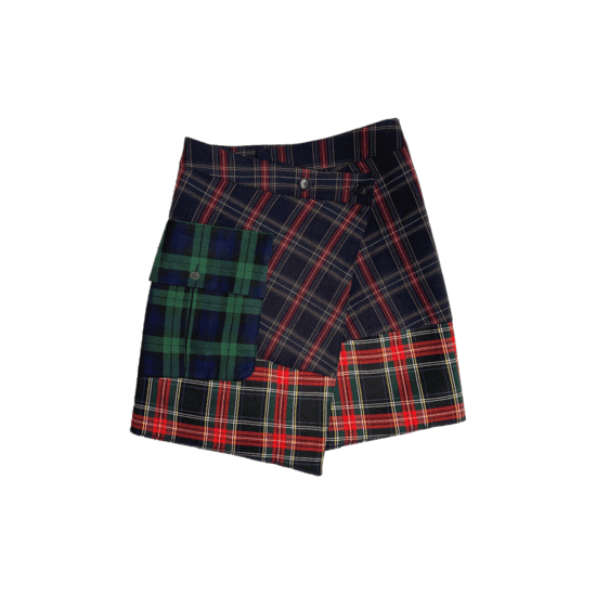 The berlingot wrap skirt