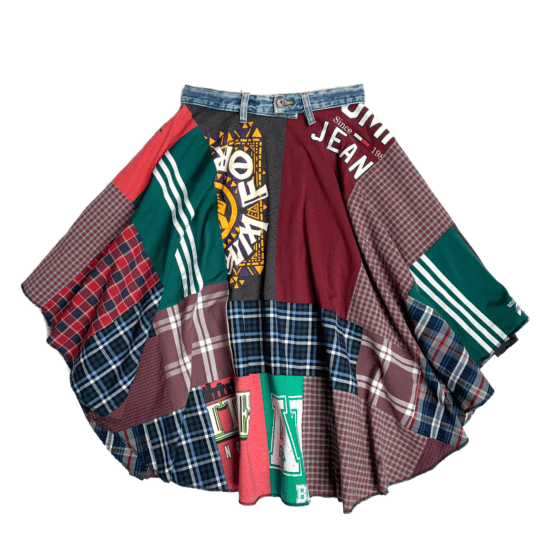 The rounded patch skirt