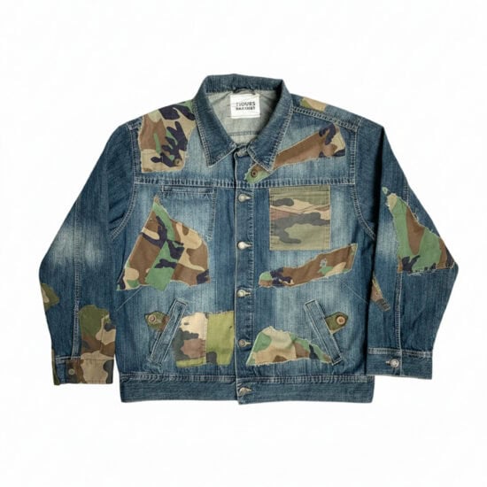 The huge denim camo jkt