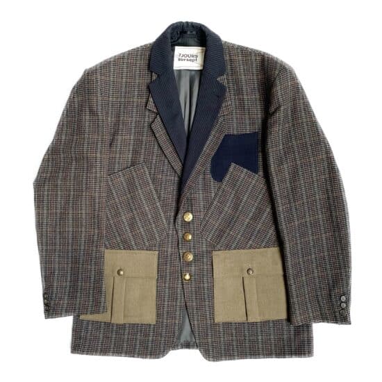 The double collar jkt