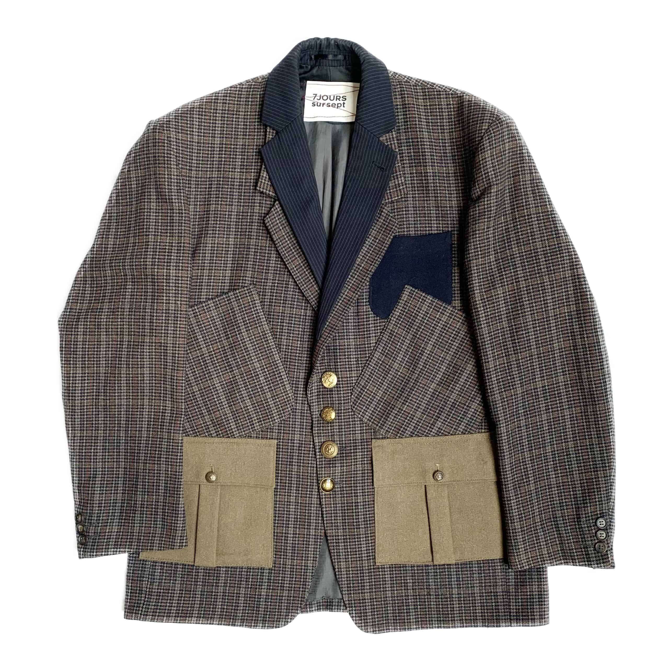 The double collar jkt